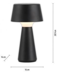 JUST LIGHT. 19260-18 - LED Stmievateľná vonkajšia lampa ABERA LED/3W/3,7V IP54