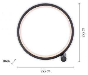 JUST LIGHT. 15395-18 - LED Stolná lampa MINI RITUS LED/10,5W/230V čierna