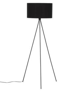 Stojacia tripod lampa s textilným tienidlom Cella