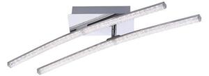 Leuchten Direkt 11290-17 - LED Prisadený luster SIMON 2xLED/5W/230V lesklý chróm