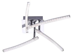 Leuchten Direkt 11291-17 - LED Prisadený luster SIMON 4xLED/3W/230V lesklý chróm