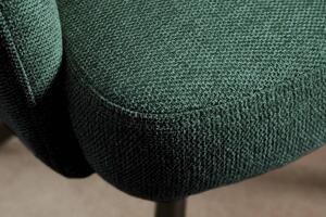 Dizajnová otočná stolička Maddison II zelená