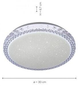 Leuchten Direkt 14370-00 - LED Stmievateľné stropné svietidlo FRIDA LED/12W/230V