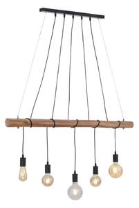 Leuchten Direkt 15515-18 - Luster na lanku DAMIAN 5xE27/60W/230V