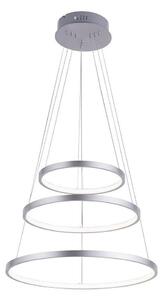 LED stmievateľný luster na lankách CIRCLE LED/15W/230V + LED/20W + LED/25W