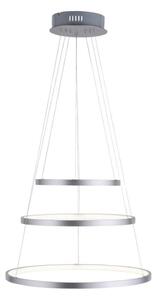 LED stmievateľný luster na lankách CIRCLE LED/15W/230V + LED/20W + LED/25W