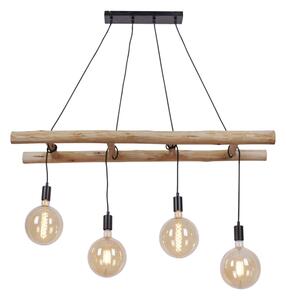 Leuchten Direkt 15025-18 - Luster na lanku EDGAR 4xE27/60W/230V