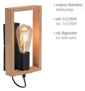 Leuchten Direkt 15654-18 - Nástenné svietidlo FRANKY 1xE27/60W/230V