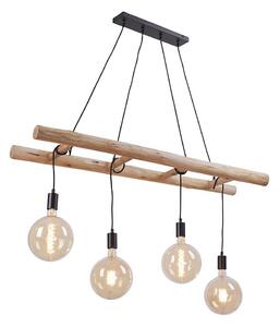 Leuchten Direkt 15025-18 - Luster na lanku EDGAR 4xE27/60W/230V