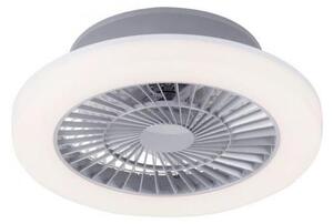 Leuchten Direkt 14645-55 - LED Svietidlo s ventilátorom LEONARD LED/27W/230V