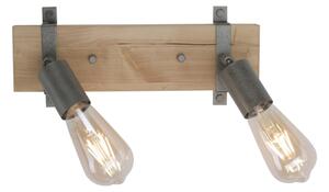 Leuchten Direkt 13472-79 - Nástenné bodové svietidlo SLAT 2xE27/40W/230V