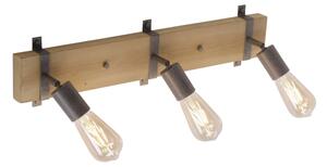 Leuchten Direkt 13473-79 - Nástenné bodové svietidlo SLAT 3xE27/40W/230V