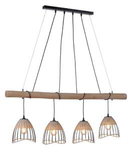 Leuchten Direkt 11156-79 - Luster na lanku REED 4xE27/60W/230V
