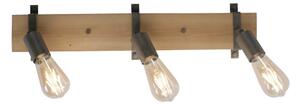 Leuchten Direkt 13473-79 - Nástenné bodové svietidlo SLAT 3xE27/40W/230V