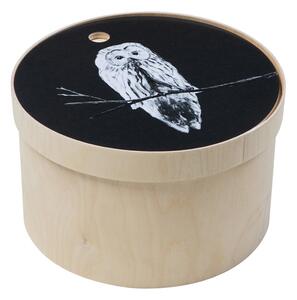 Miiko Design Box na pečivo s doskou Owl