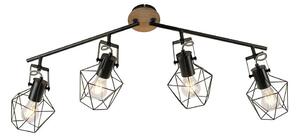 Leuchten Direkt 15674-78 - Bodové svietidlo JARO 4xE27/60W/230V
