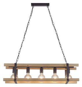 Leuchten Direkt 15685-79 - Luster na reťazi EDITH 5xE27/60W/230V