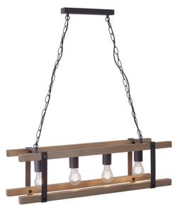Leuchten Direkt 15684-79 - Luster na reťazi EDITH 4xE27/60W/230V