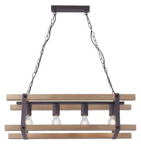 Leuchten Direkt 15684-79 - Luster na reťazi EDITH 4xE27/60W/230V