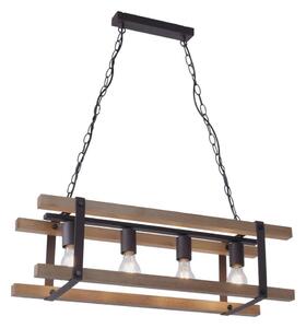 Leuchten Direkt 15684-79 - Luster na reťazi EDITH 4xE27/60W/230V