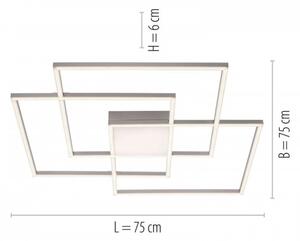 Leuchten Direkt 14713-55- LED Stmievateľný prisadený luster ASMIN LED/45W/230V +DO