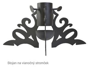 Stojan na vianočný stromček MODERN, čierny