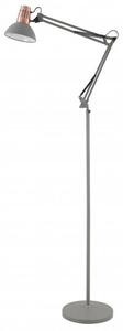 Stojacia lampa LP-ART-F-E27-15-DEC GTV-2300 ARTEMIA sivá