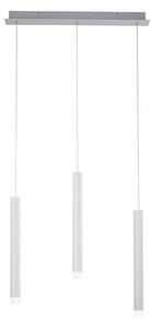Leuchten Direkt 15203-95 - LED Luster na lanku BRUNO 3xLED/4,8W/230V biela