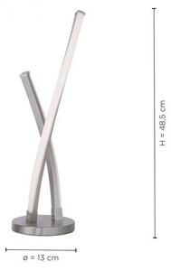 Leuchten Direkt 11991-55-LED RGB Stmievatelná stolná lampa SWING LED/9,5W/230V+DO