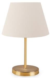 Opviq Stolná lampa Ayda krémová/zlatá
