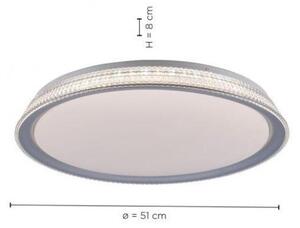 Leuchten Direkt 14359-21 - LED Stmievateľné stropné svietidlo KARI LED/36W/230V