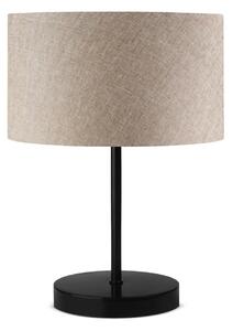 Opviq Stolná lampa Barabas béžová/čierna