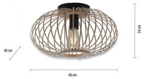 Leuchten Direkt 11410-79 - Prisadený luster RACOON 1xE27/40W/230V pr. 40 cm