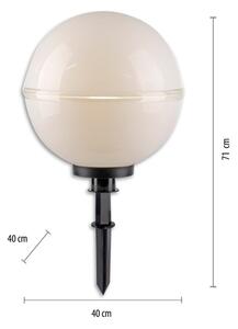 Leuchten Direkt 19324-16-2-SADA 2x Vonkajšia lampa 1xE27/40W/230V pr. 40 cm IP44