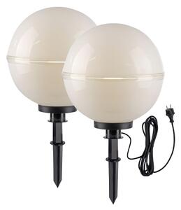 Leuchten Direkt 19324-16-2-SADA 2x Vonkajšia lampa 1xE27/40W/230V pr. 40 cm IP44