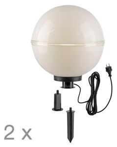 Leuchten Direkt 19324-16-2-SADA 2x Vonkajšia lampa 1xE27/40W/230V pr. 40 cm IP44