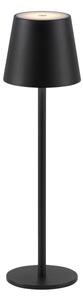 Leuchten Direkt19250-18-LED Vonkajšia nabíjacia lampa EURIA LED/3W/5V IP54 čierna