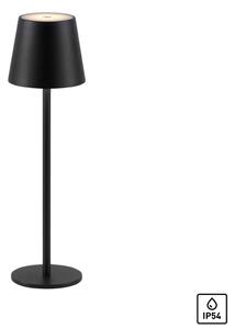 Leuchten Direkt19250-18-LED Vonkajšia nabíjacia lampa EURIA LED/3W/5V IP54 čierna
