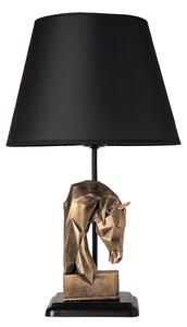 Opviq Stolná lampa Kone čierna/bronzová