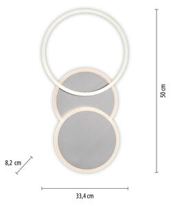 Leuchten Direkt 14116-55 - LED Stropné svietidlo LED/25,5W/230V matný chróm