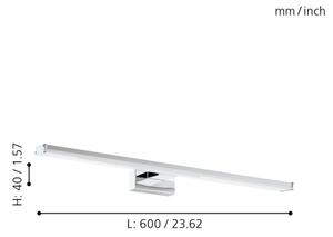 Eglo 96065 - LED Kúpeľňové svietidlo PANDELLA LED/11W/230V IP44