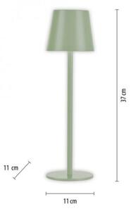 Leuchten Direkt 19250-43 - LED Vonkajšia nabíjacia lampa EURIA LED/3W/5V IP54
