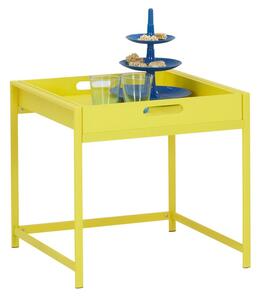 IDEA nábytok Servírovací stolík ANNIKA žltý