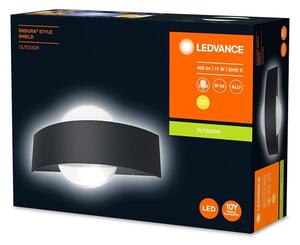 Ledvance - LED Vonkajšie nástenné svietidlo SHIELD LED/11W/230V IP44