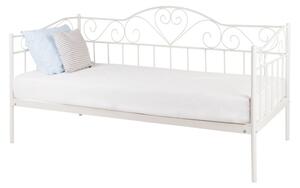 Hector Kovová posteľ Linnea New 90x200 jednolôžko biele