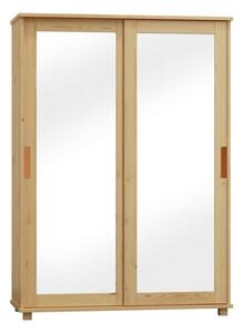 Maxi-Drew Šatníková skriňa dvojdverová so zrkadlami NEV-V10 - (š)150 x (v)190 x (h)42 cm
