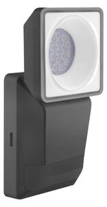 Ledvance -LED Vonkajšie nástenné svietidlo so senzorom SPOT LED/8W/230V IP55 čierna