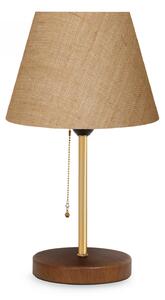 Opviq Stolná lampa Wena krémová/zlatá/hnedá