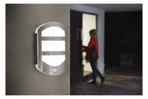 Ledvance - LED Vonkajšie nástenné svietidlo so senzorom PLATE LED/12,5W/230V IP44
