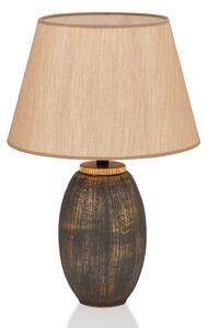 Opviq Stolová lampa Elev hnedá/zlatá